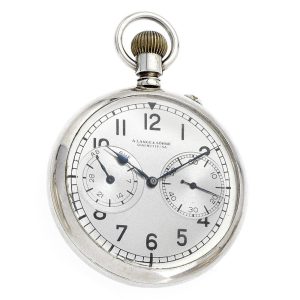 German military observation watch with power reserve Circa 1944
