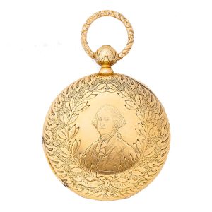 Important American English hunting cased lever watch Circa 1865