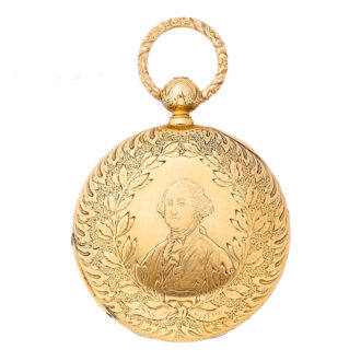 Important American English hunting cased lever watch Circa 1865