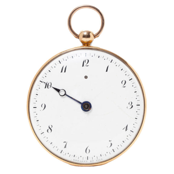 Rare French 18K gold montre de souscription Circa 1805 Rare French 18K gold montre de souscription Circa 1805