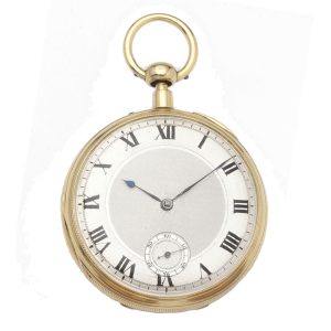 nglish 18 carat gold quarter repeating lever watch Circa 1866