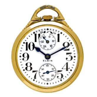 Exceptionally rare American keyless pocket watch Circa 1940