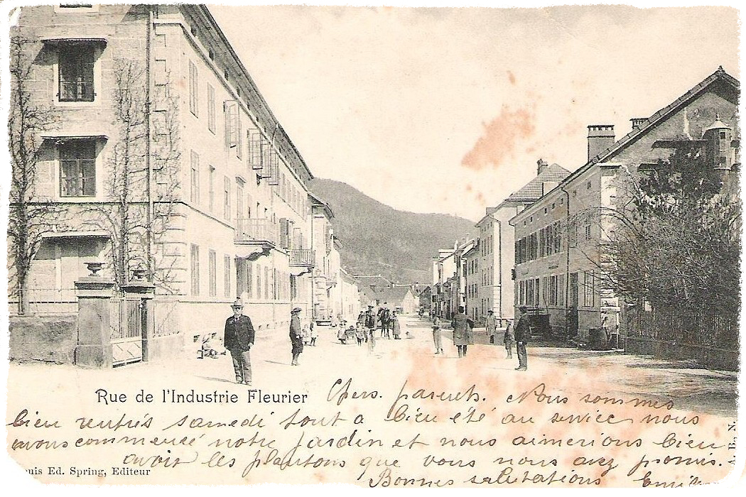 Fleurier rue d'Industry