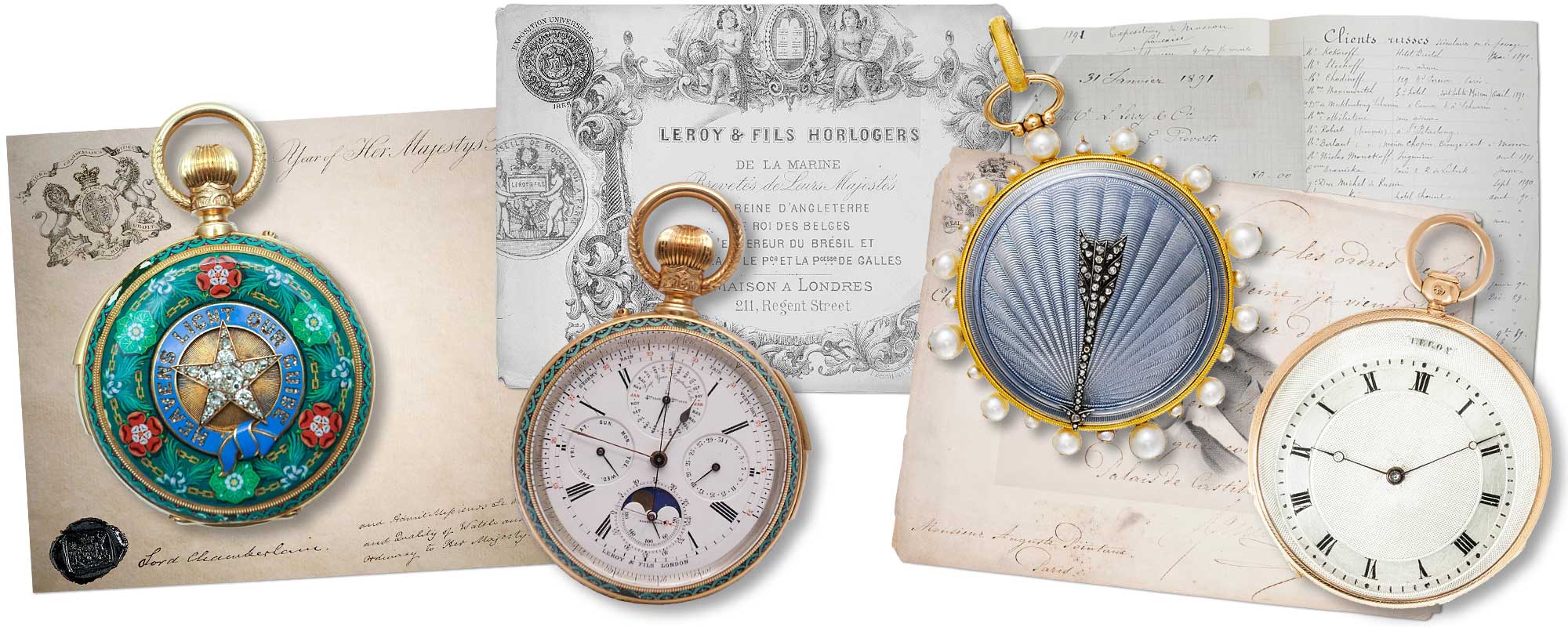 French watchmaker Le Roy et fils