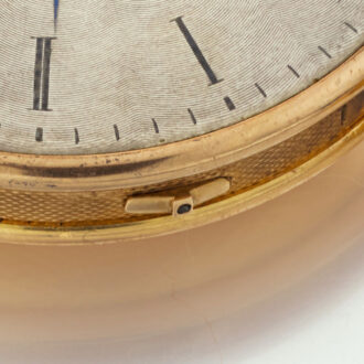 French gold quarter repeater with guilloché dial Circa 1820