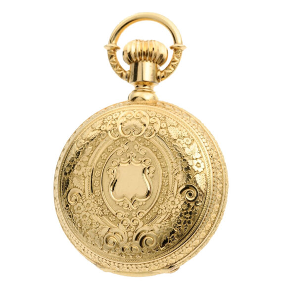 Swiss gold pocket watch one minute Tourbillon Circa 1873 Swiss gold pocket watch one minute Tourbillon Circa 1873