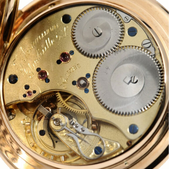 German rose gold Glashütte lever chronometer Circa 1910 German rose gold Glashütte lever chronometer Circa 1910