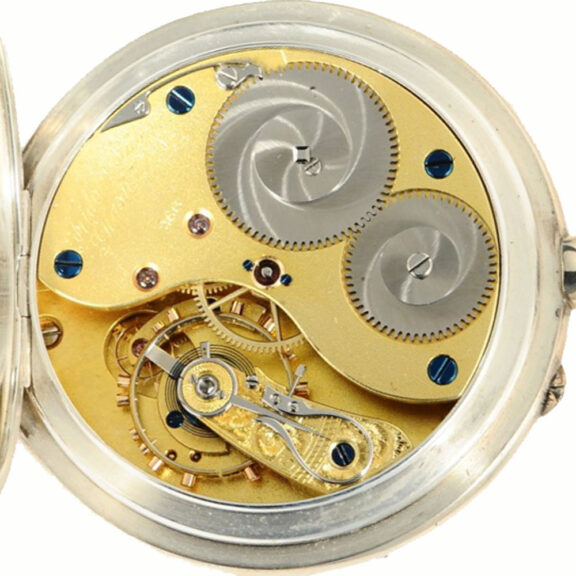 German silver Glashütte Ankerchronometer watch Circa 1900 German silver Glashütte Ankerchronometer watch Circa 1900