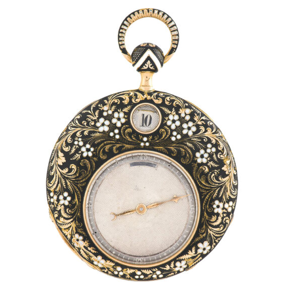 Very fine gold quarter-repeating Swiss pocket watch Circa 1830 Very fine gold quarter-repeating Swiss pocket watch Circa 1830
