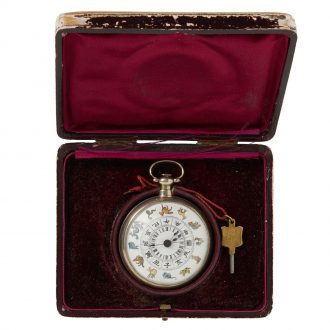 Swiss center seconds duplex for the Chinese market Circa 1840 Swiss center seconds duplex for the Chinese market Circa 1840
