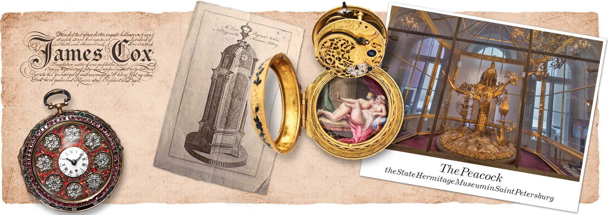 British jeweller, goldsmith and entrepreneur James Cox