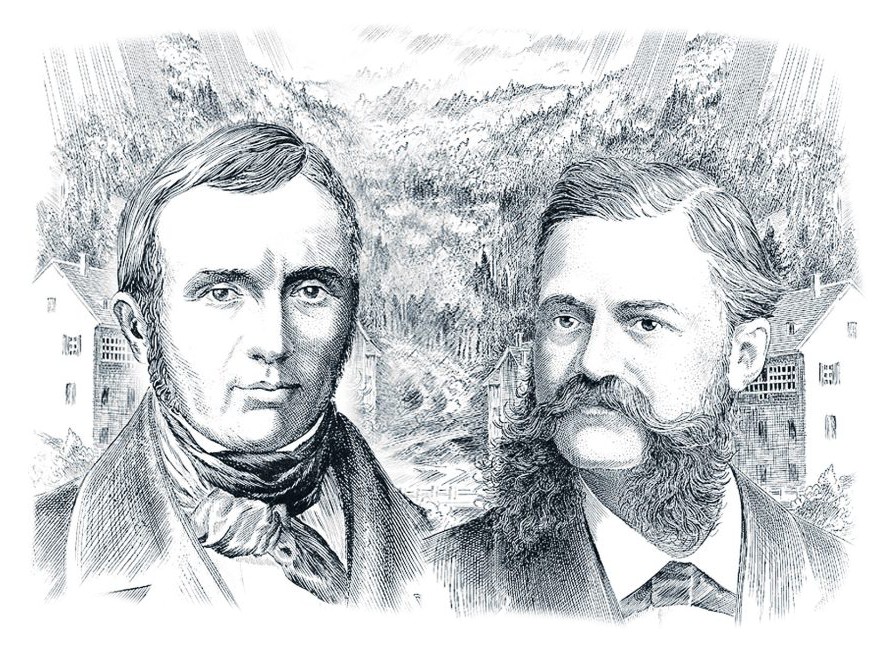 Longines Founders Auguste Agassiz and Ernest Francillon