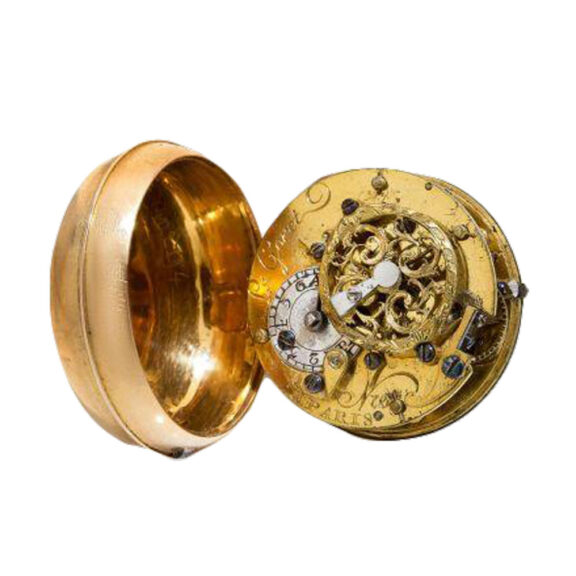 Open back French watch Open back French watch