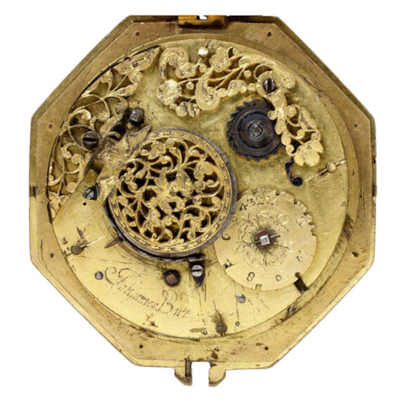 Engraved and gilt brass watch Circa 1600 Engraved and gilt brass watch Circa 1600