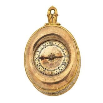 Front Ch. Desreu, Nancy F. An early oval watch Circa1610