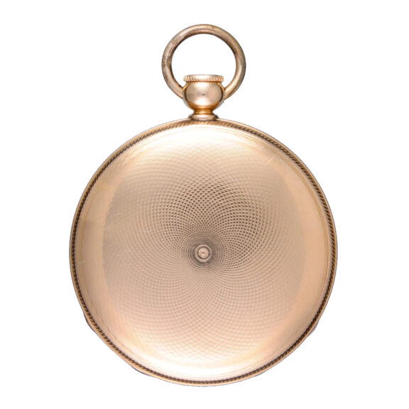 Swiss gold quarter repeating cylinder watch Circa 1830 Swiss gold quarter repeating cylinder watch Circa 1830