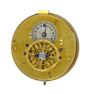 Swiss gold, enamel, and pearl set verge watch Circa 1830