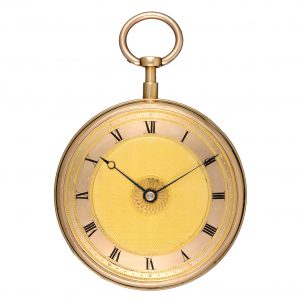 Swiss quarter repeating musical cylinder watch Circa 1830