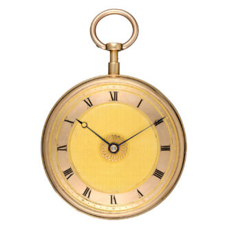 Swiss quarter repeating musical cylinder watch Circa 1830