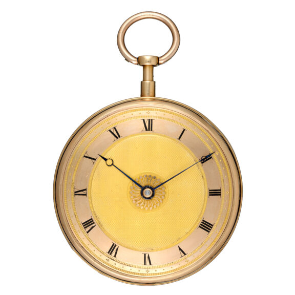 Swiss quarter repeating musical cylinder watch Circa 1830