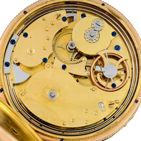 Swiss quarter repeating musical cylinder watch Circa 1830 Swiss quarter repeating musical cylinder watch Circa 1830
