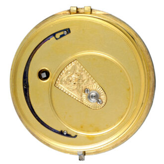 An English fusee lever in silver open face case 1837 An English fusee lever in silver open face case 1837