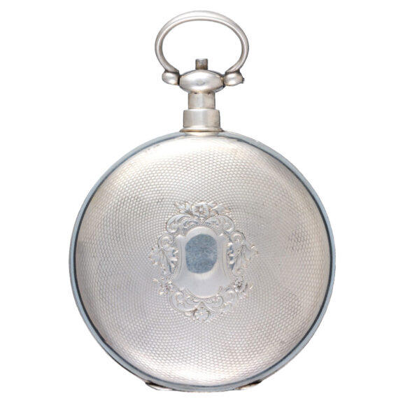 Swiss silver duplex made for the Chinese market Circa 1840 Swiss silver duplex made for the Chinese market Circa 1840
