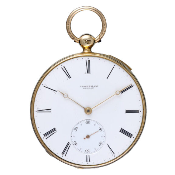 Gold English quarter repeating duplex by Frodsham 1846