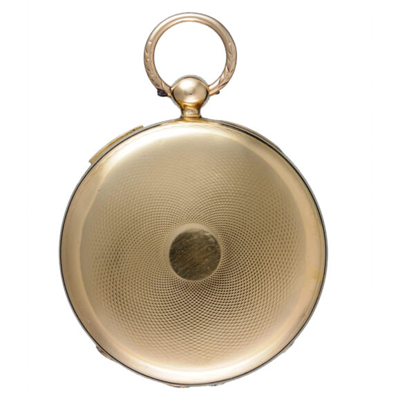 Gold English quarter repeating duplex by Frodsham 1846 Gold English quarter repeating duplex by Frodsham 1846