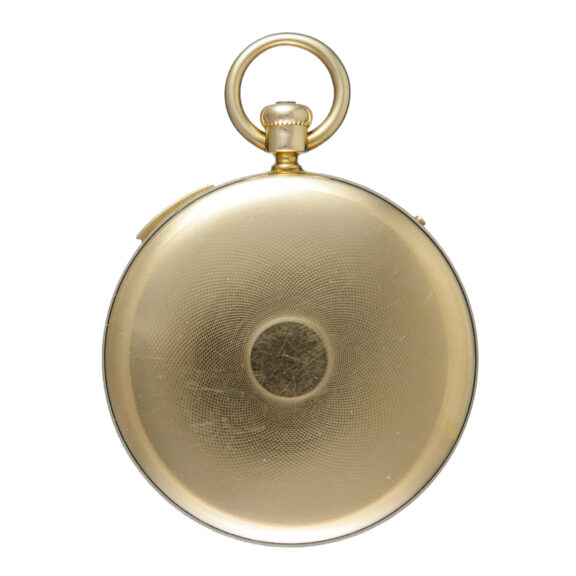 Gold English quarter repeater with offset seconds and Nicole winding 1846 Gold English quarter repeater with offset seconds and Nicole winding 1846