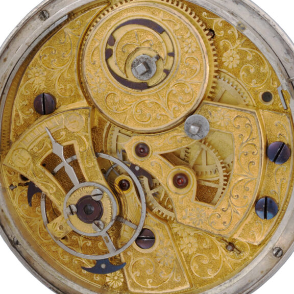 Swiss centre seconds duplex for Chinese market Circa 1850 Swiss centre seconds duplex for Chinese market Circa 1850
