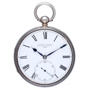 Large, silver English chronometer by Frodsham Circa 1854