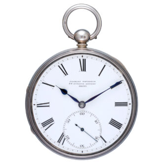 Large, silver English chronometer by Frodsham Circa 1854 Large, silver English chronometer by Frodsham Circa 1854
