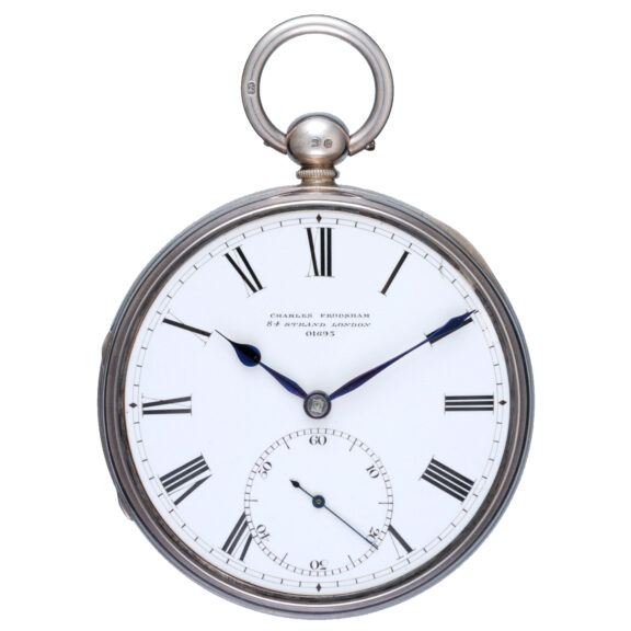 Large, silver English chronometer by Frodsham Circa 1854 Large, silver English chronometer by Frodsham Circa 1854