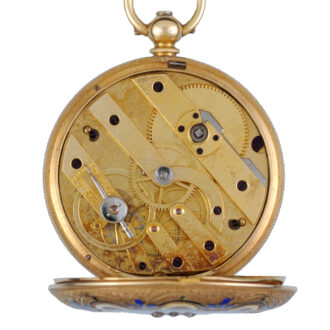 Swiss cylinder watch made for the Turkish market Circa 1860