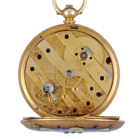 Swiss cylinder watch made for the Turkish market Circa 1860 Swiss cylinder watch made for the Turkish market Circa 1860