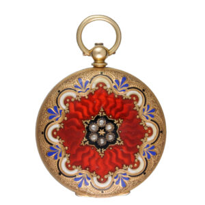 Swiss cylinder watch made for the Turkish market Circa 1860