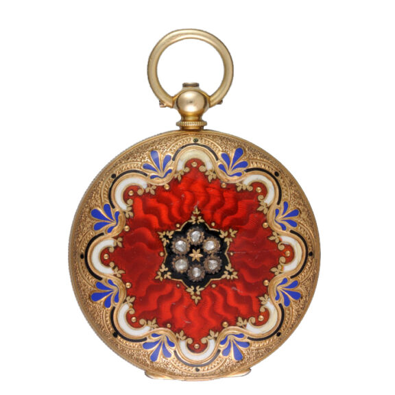Swiss cylinder watch made for the Turkish market Circa 1860