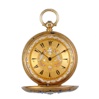 Swiss cylinder watch made for the Turkish market Circa 1860