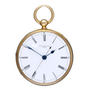 Gold English centre seconds fusee lever by Frodsham Circa 1868