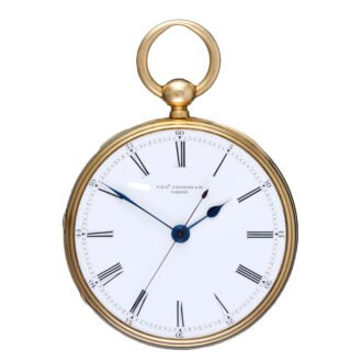 Gold English centre seconds fusee lever by Frodsham Circa 1868