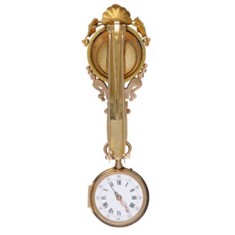 Swiss gold, enamel and pearl-set cylinder watch Circa 1870