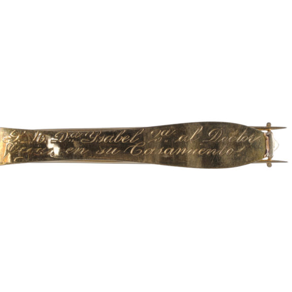 Swiss gold, enamel and pearl-set cylinder watch Circa 1870 Swiss gold, enamel and pearl-set cylinder watch Circa 1870