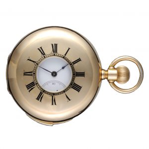 Rare gold Swiss five minute repeating lever Circa 1870