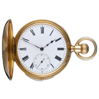 Rare gold Swiss five minute repeating lever Circa 1870 Rare gold Swiss five minute repeating lever Circa 1870