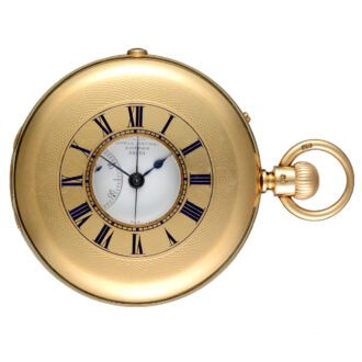 Fine gold English lever chronograph by Nicole Nielsen Circa 1874