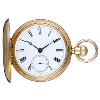 Gold freesprung English lever Circa 1874