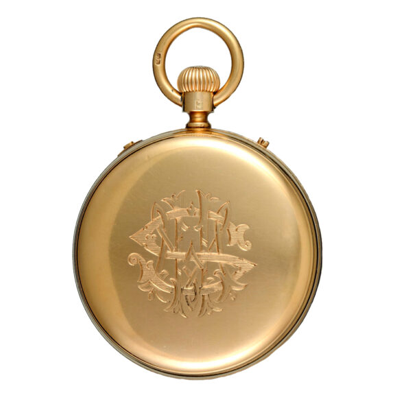 Gold English independent centre seconds lever Circa 1875 Gold English independent centre seconds lever Circa 1875