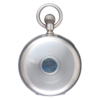 English fusee lever pocket watch with detachable key Circa 1877
