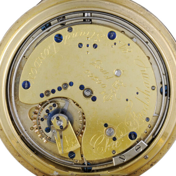 A gold English minute repeating lever by Frodsham Circa 1883 A gold English minute repeating lever by Frodsham Circa 1883